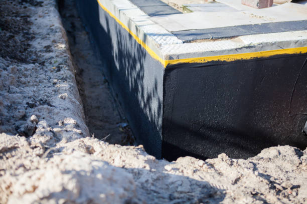 Residential Waterproofing installation at a Sugar Grove, OH home by SJ Waterproofing Pros